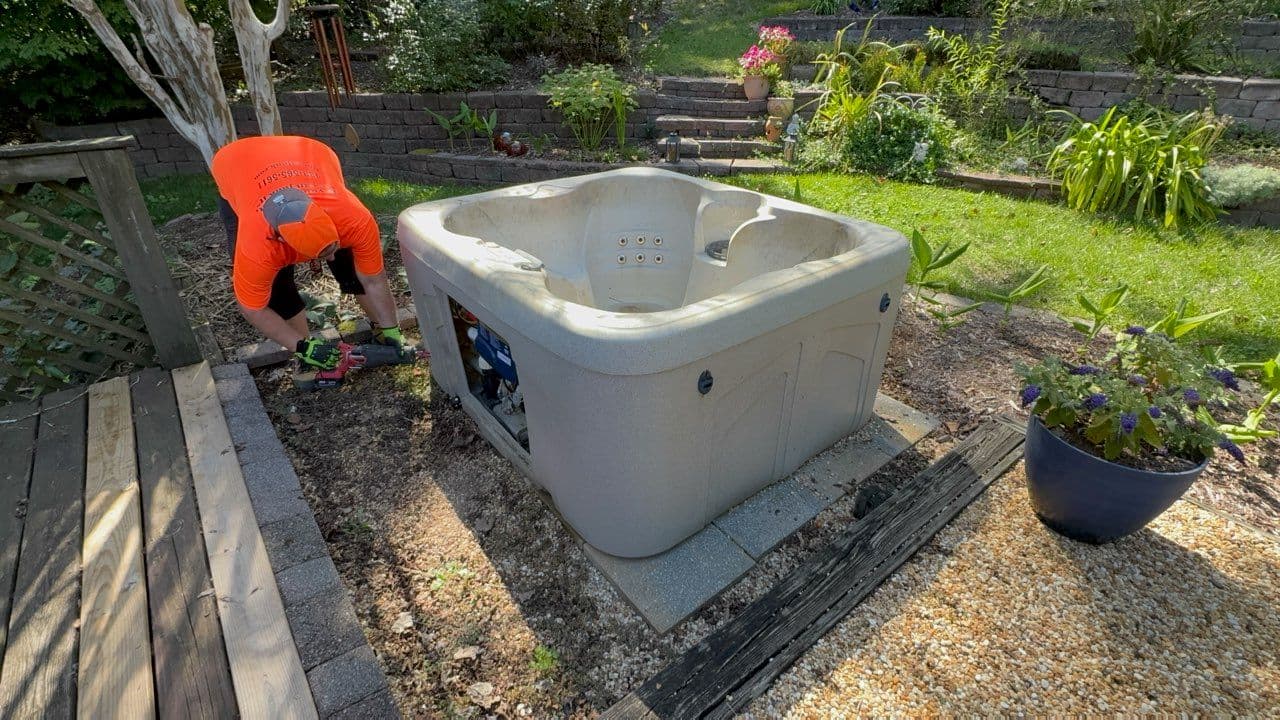 Efficient Hot Tub Removal Revitalizes Garden