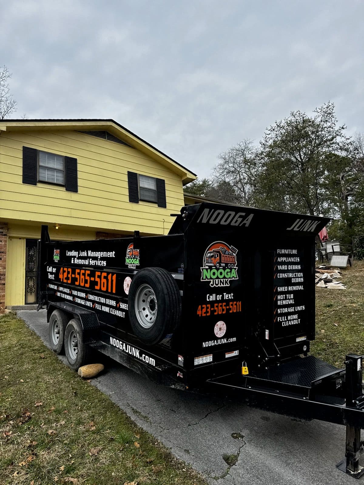 Junk Removal and Dump Trailer Rental